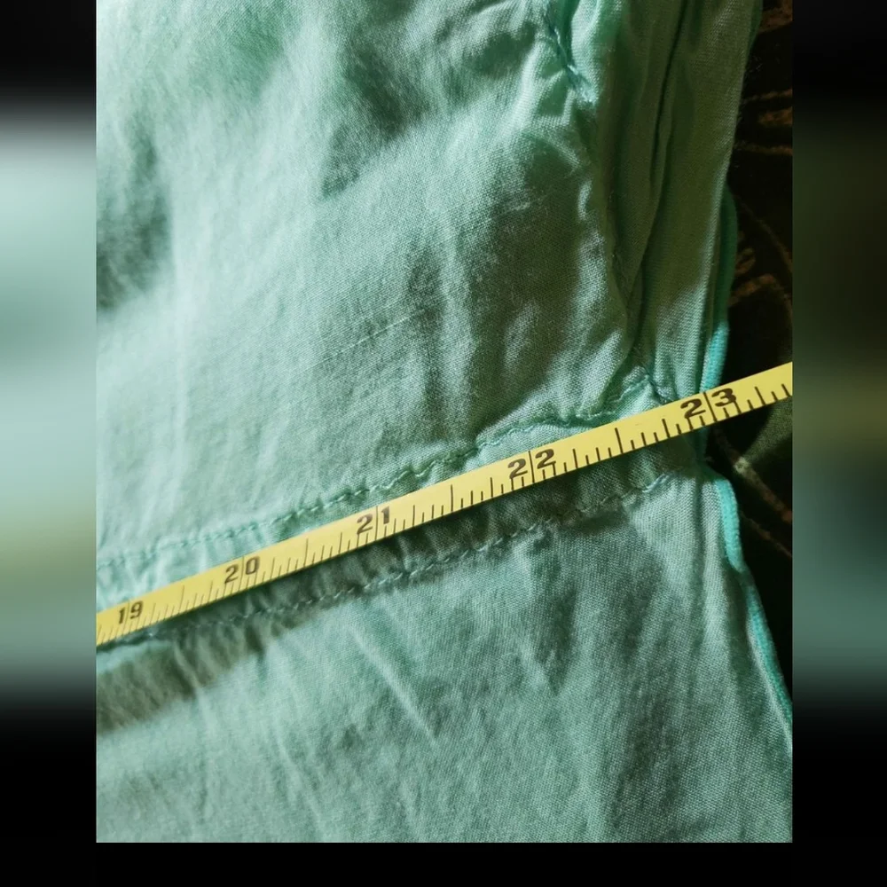 Gaya Embroidered Mint Kimono Top - Picture 2 of 7